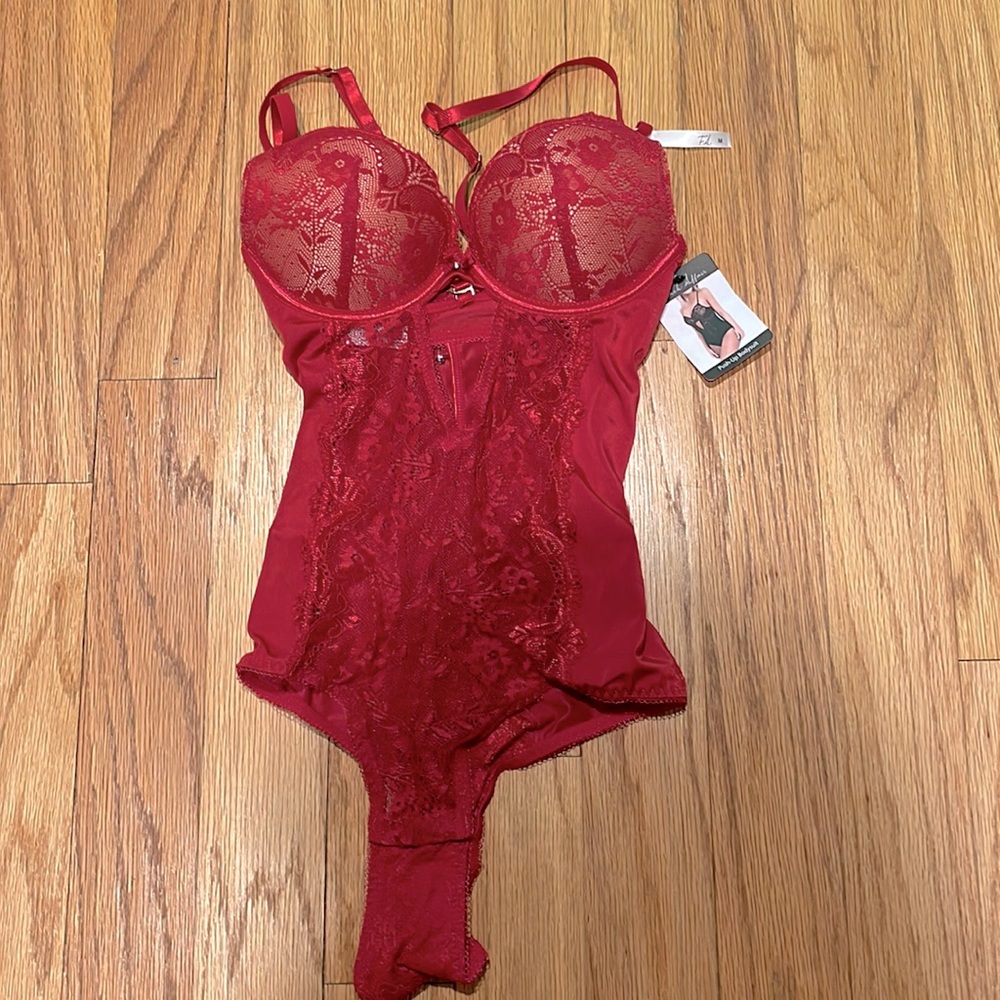 French Affair NEW Push-Up Bodysuit